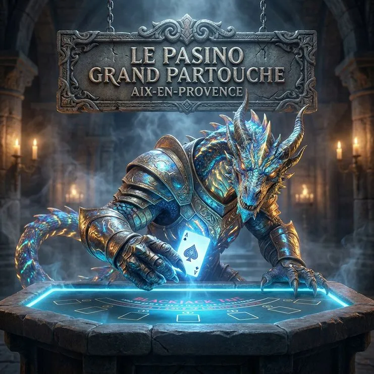 Jeu de blackjack en ligne: Le Pasino Grand Partouche Aix-en-Provence